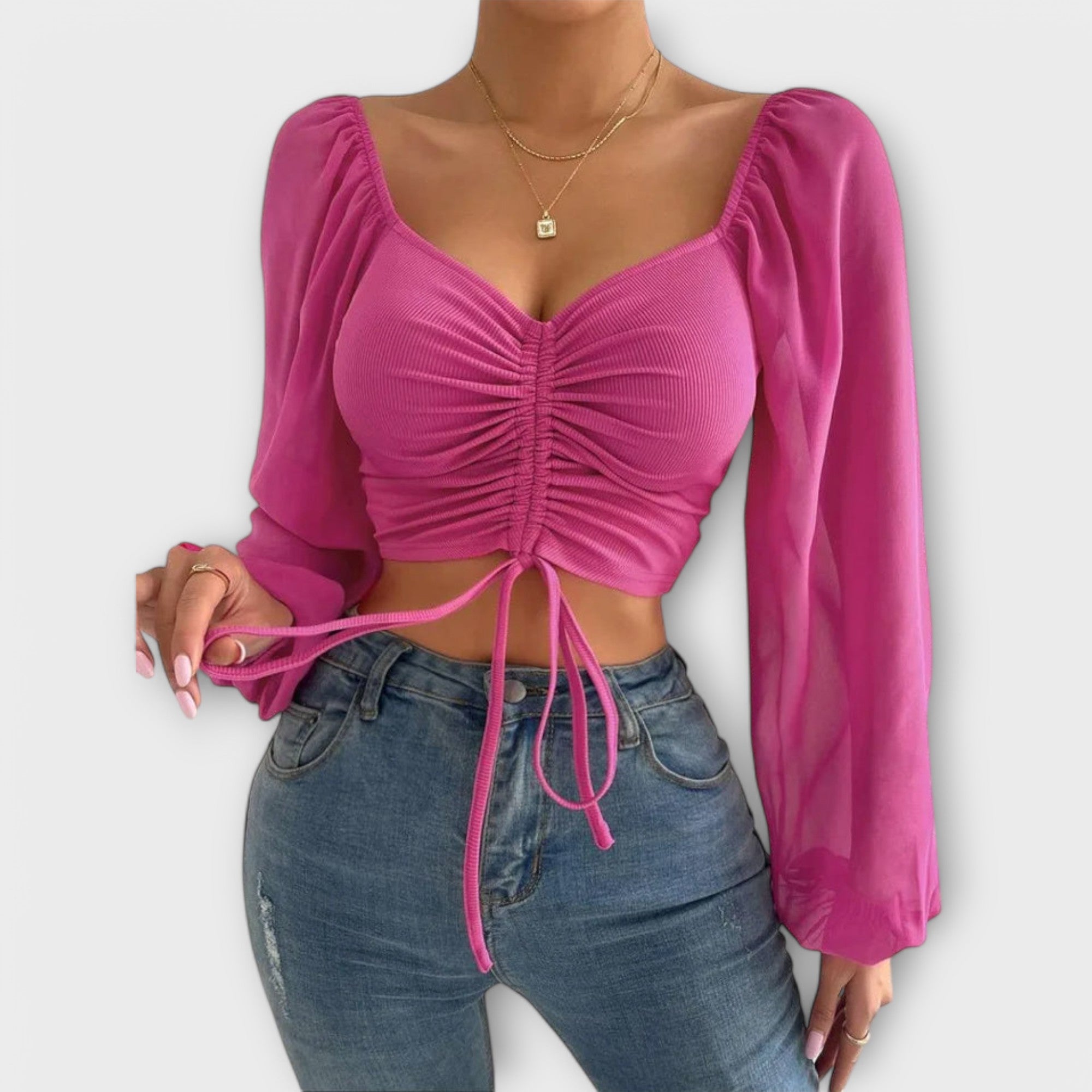 Jaquelina - Versatile Elegant Blouse