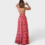 Floral - Elegant Long Dress
