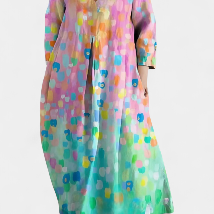 Ana - Elegant Floral Dress