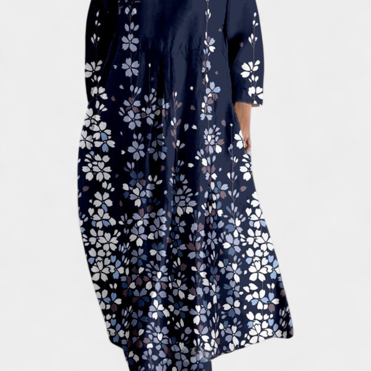 Ana - Elegant Floral Dress