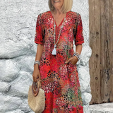 Lía - Elegant Midi Dress