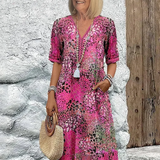 Lía - Elegant Midi Dress