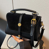 ALWINA™ - TRENDY CONTRAST STITCHING SHOULDER BAG