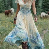Serena - Floral Maxi Dress