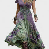Serena - Floral Maxi Dress