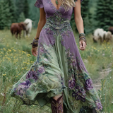 Serena - Floral Maxi Dress