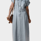 Mariana - Elegant Denim Dress