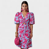 Lía - Elegant Tropical Dress