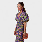 Lía - Elegant Tropical Dress