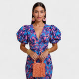 Lía - Elegant Tropical Dress