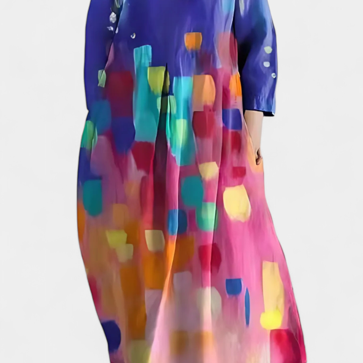 Ana - Elegant Floral Dress