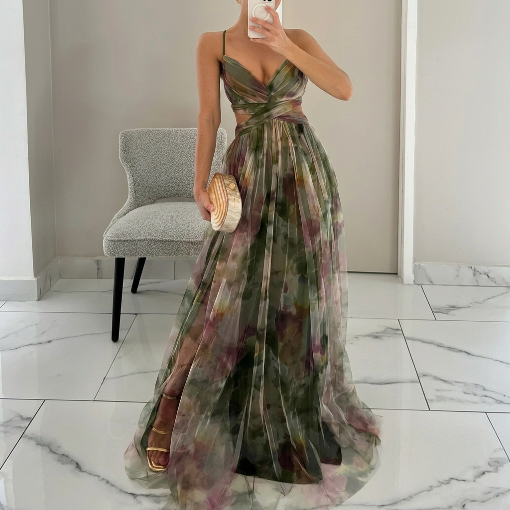 Margarita - Floral Maxi Dress