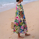 Paula - Vestido Floral Elegante