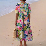 Paula - Vestido Floral Elegante