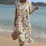Erica | Elegant Floral Dress