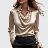 Inés - Elegant Satin Blouse