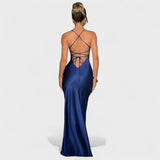 Elena - Elegant Satin Dress