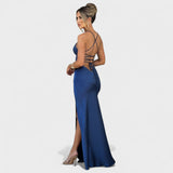 Elena - Elegant Satin Dress