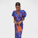 Lía - Elegant Tropical Dress