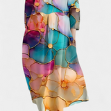 Ana - Elegant Floral Dress