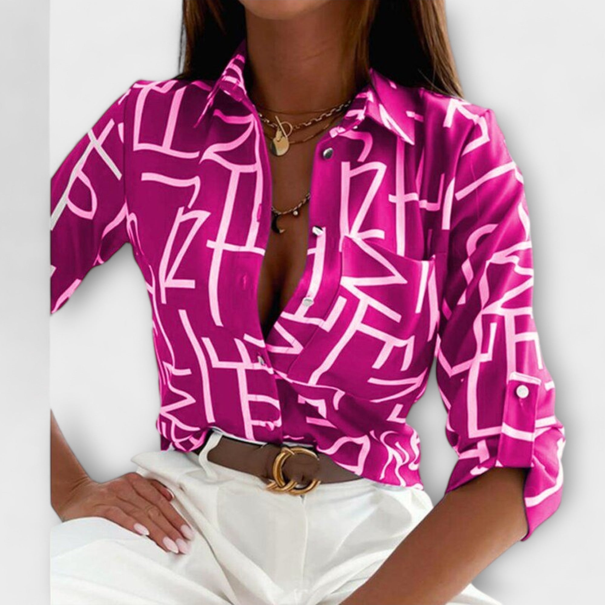 Romina - Classic Elegant Blouse